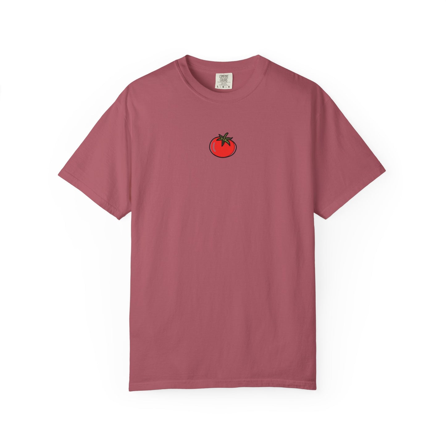 Tiny Tomato Tee - Minimalist Vegetable Graphic Shirt