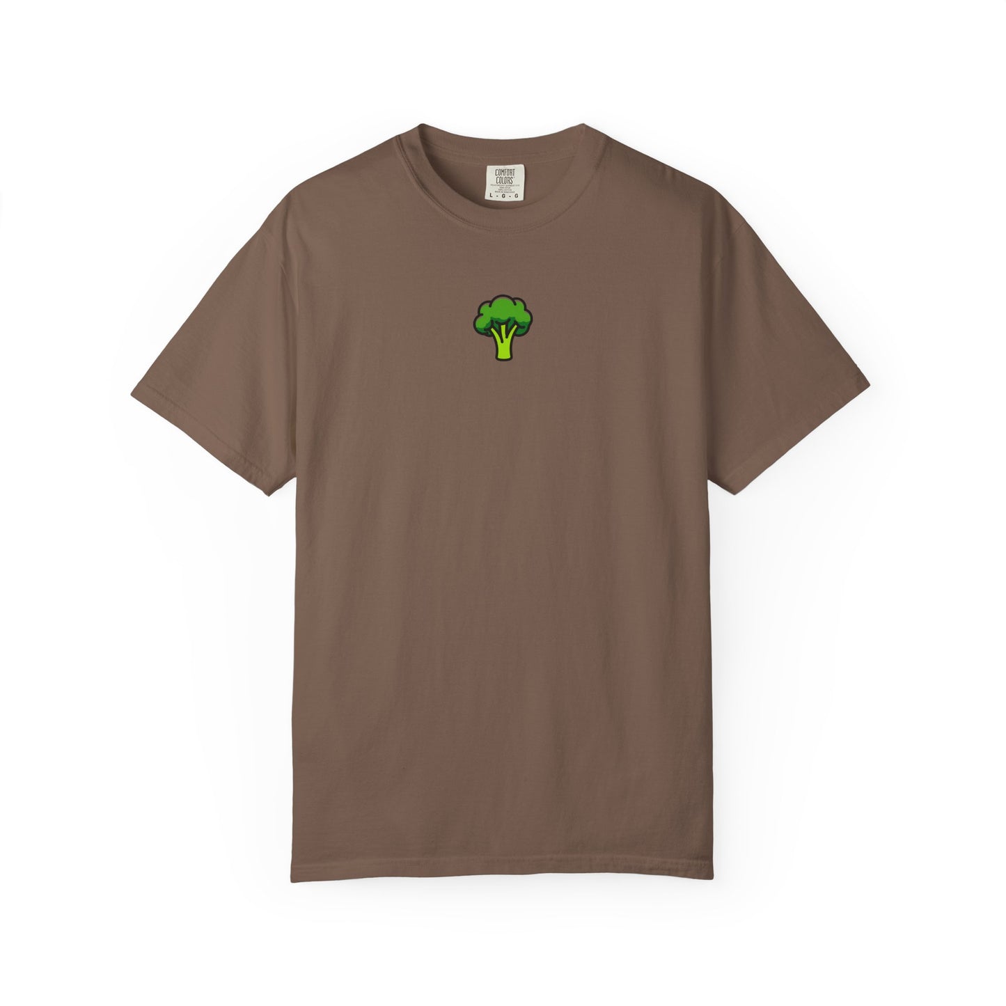 Tiny Broccoli Tee - Minimalist Vegetable Graphic Shirt