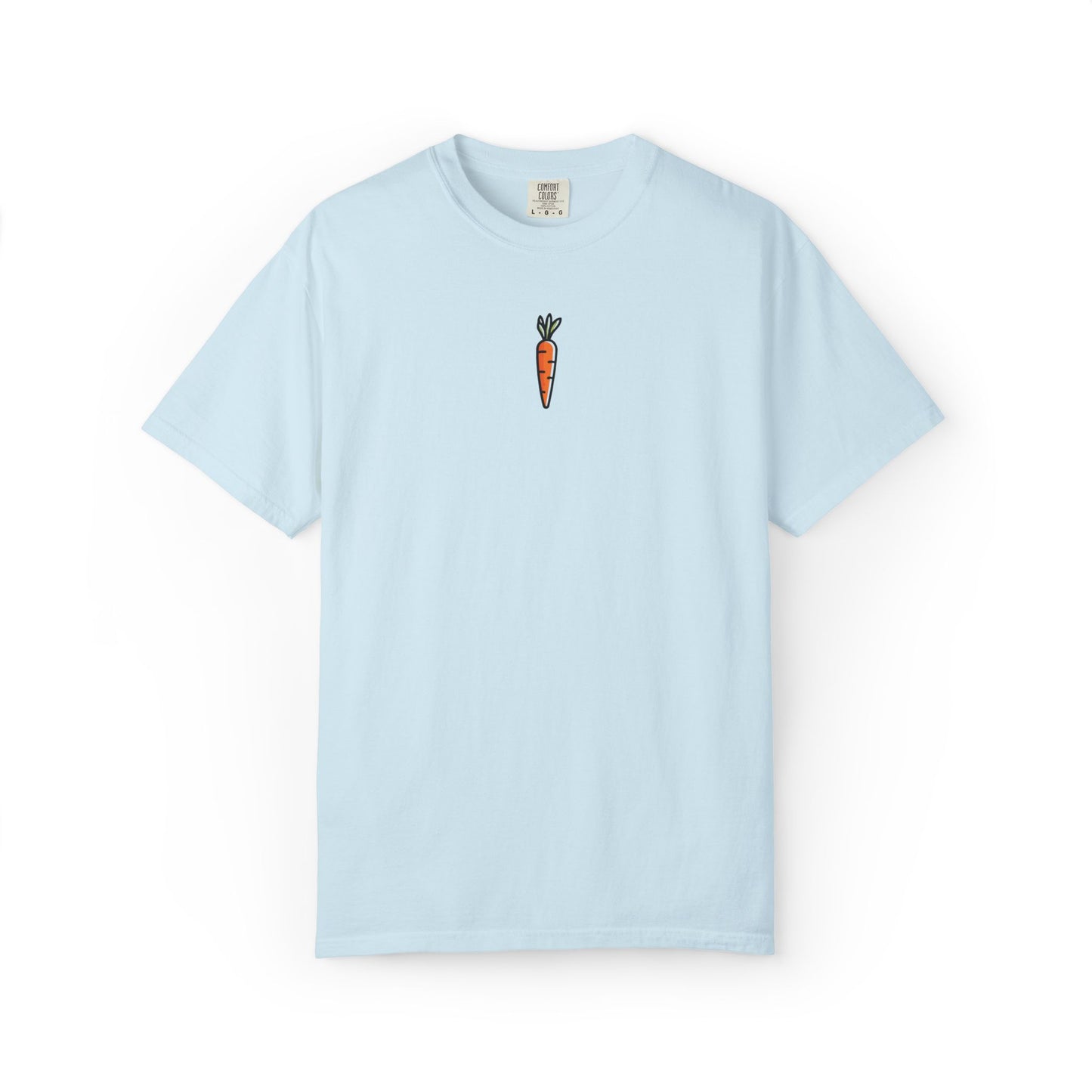 Tiny Carrot Tee - Minimalist Vegetable Graphic Shirt