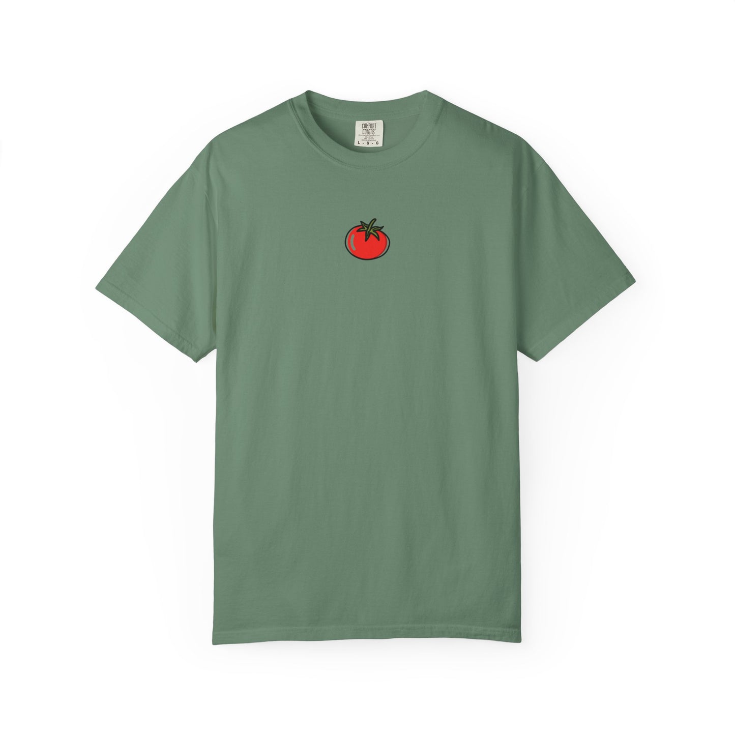 Tiny Tomato Tee - Minimalist Vegetable Graphic Shirt