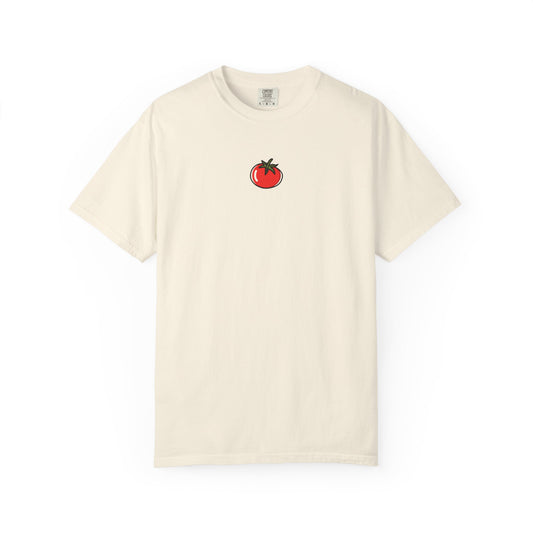 Tiny Tomato Tee - Minimalist Vegetable Graphic Shirt