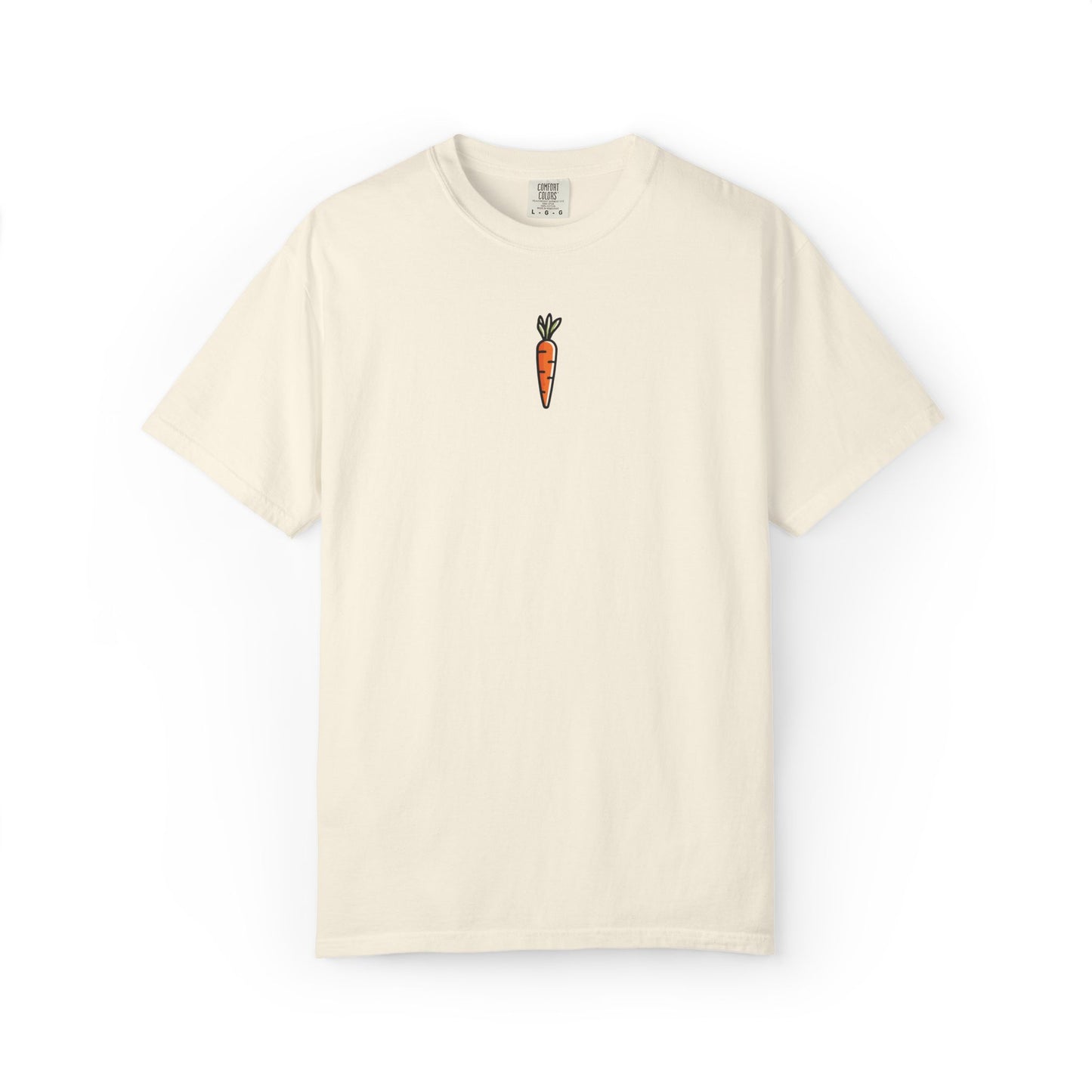 Tiny Carrot Tee - Minimalist Vegetable Graphic Shirt