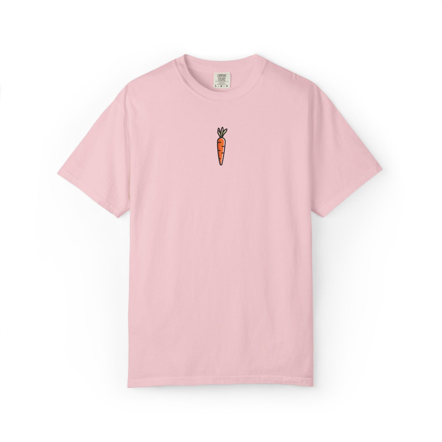 Tiny Carrot Tee - Minimalist Vegetable Graphic Shirt
