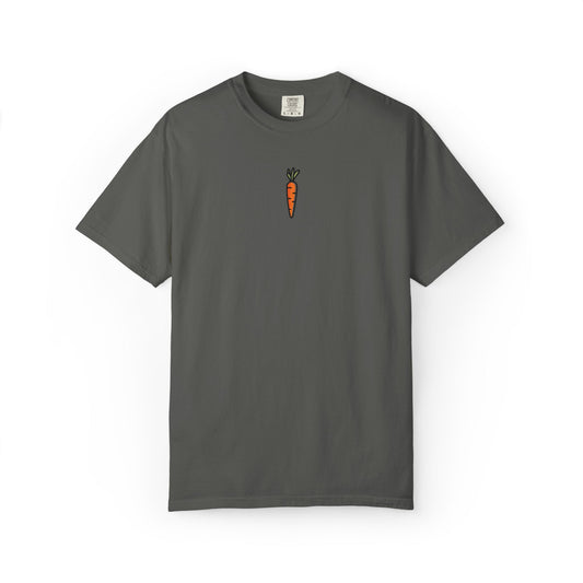 Tiny Carrot Tee - Minimalist Vegetable Graphic Shirt