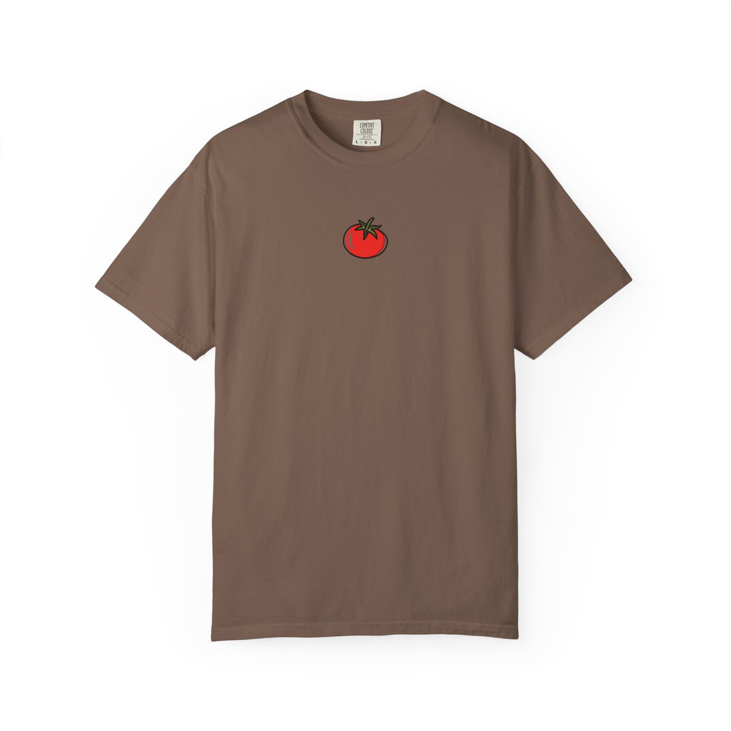 Tiny Tomato Tee - Minimalist Vegetable Graphic Shirt