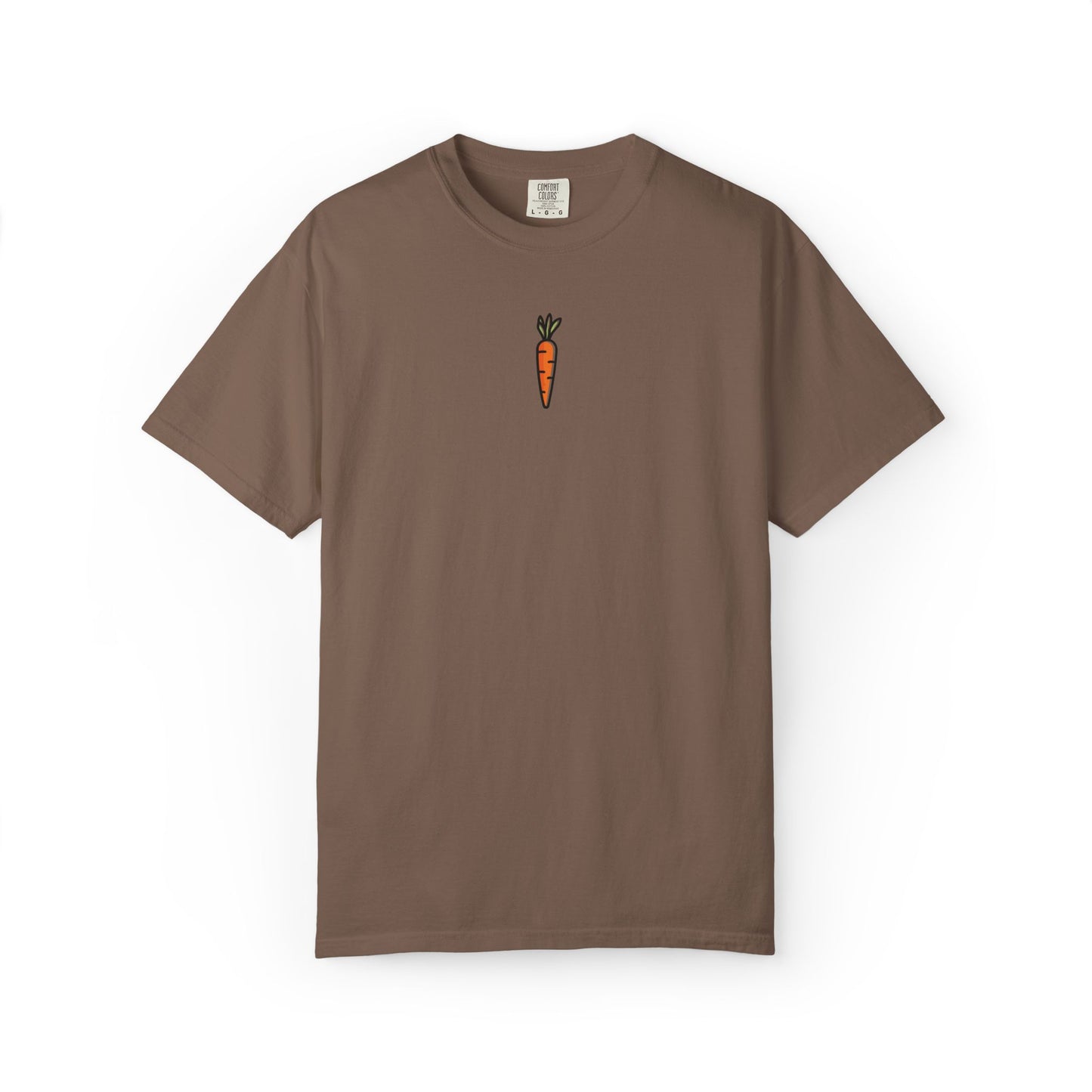 Tiny Carrot Tee - Minimalist Vegetable Graphic Shirt