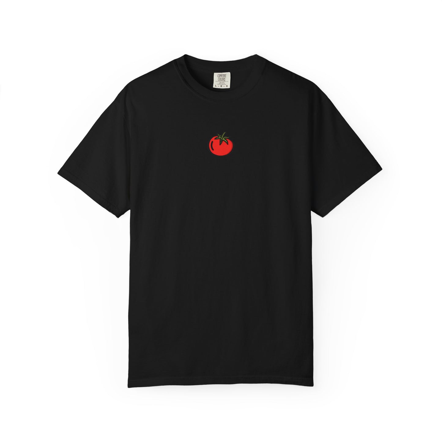 Tiny Tomato Tee - Minimalist Vegetable Graphic Shirt