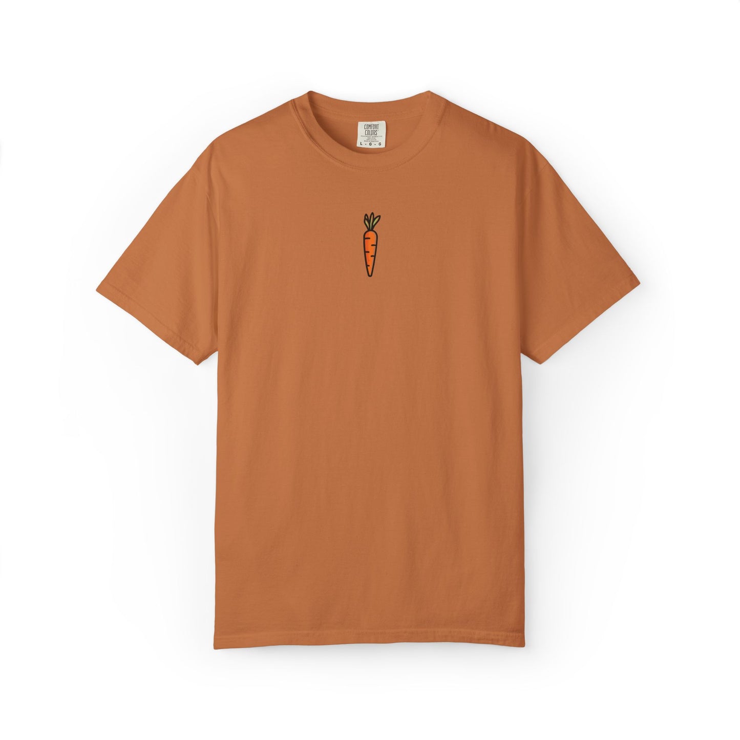 Tiny Carrot Tee - Minimalist Vegetable Graphic Shirt