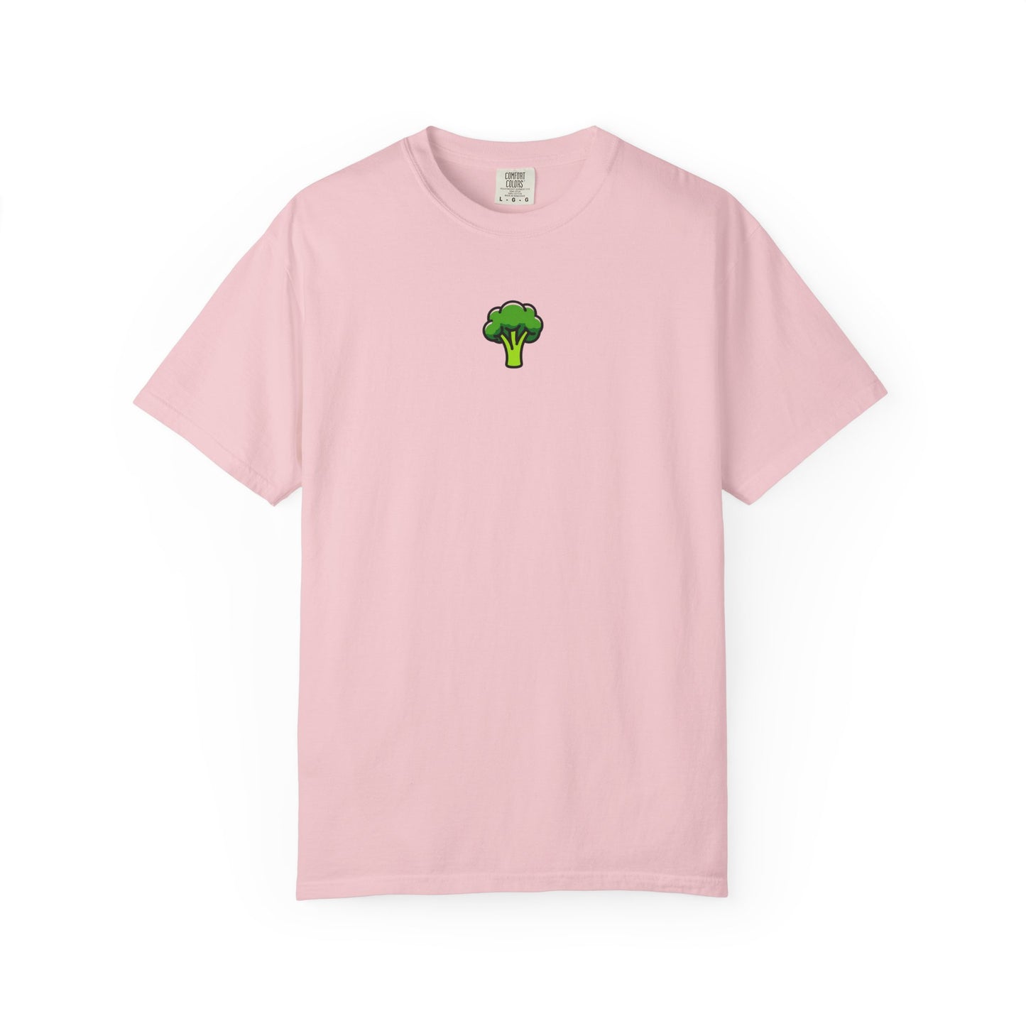 Tiny Broccoli Tee - Minimalist Vegetable Graphic Shirt
