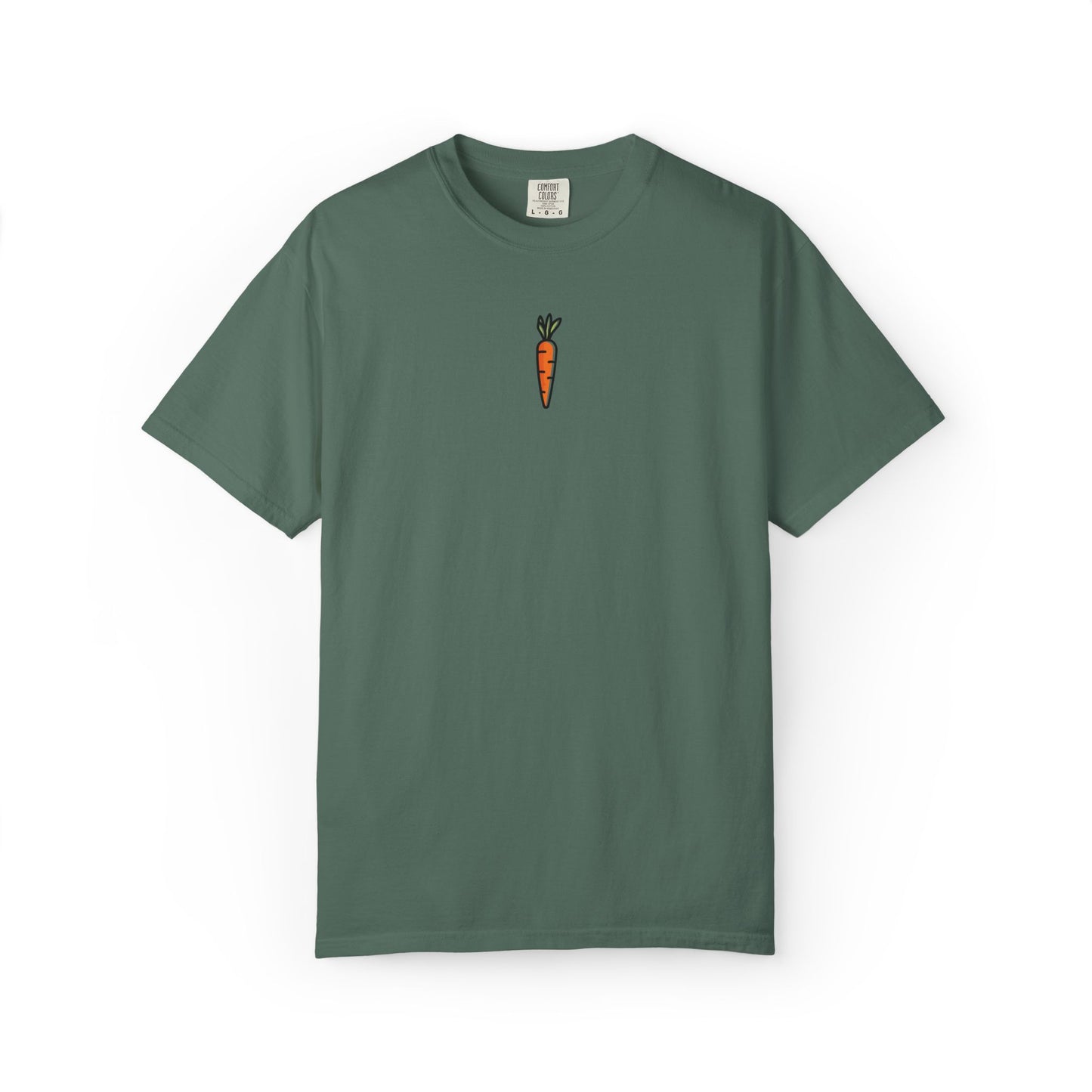 Tiny Carrot Tee - Minimalist Vegetable Graphic Shirt