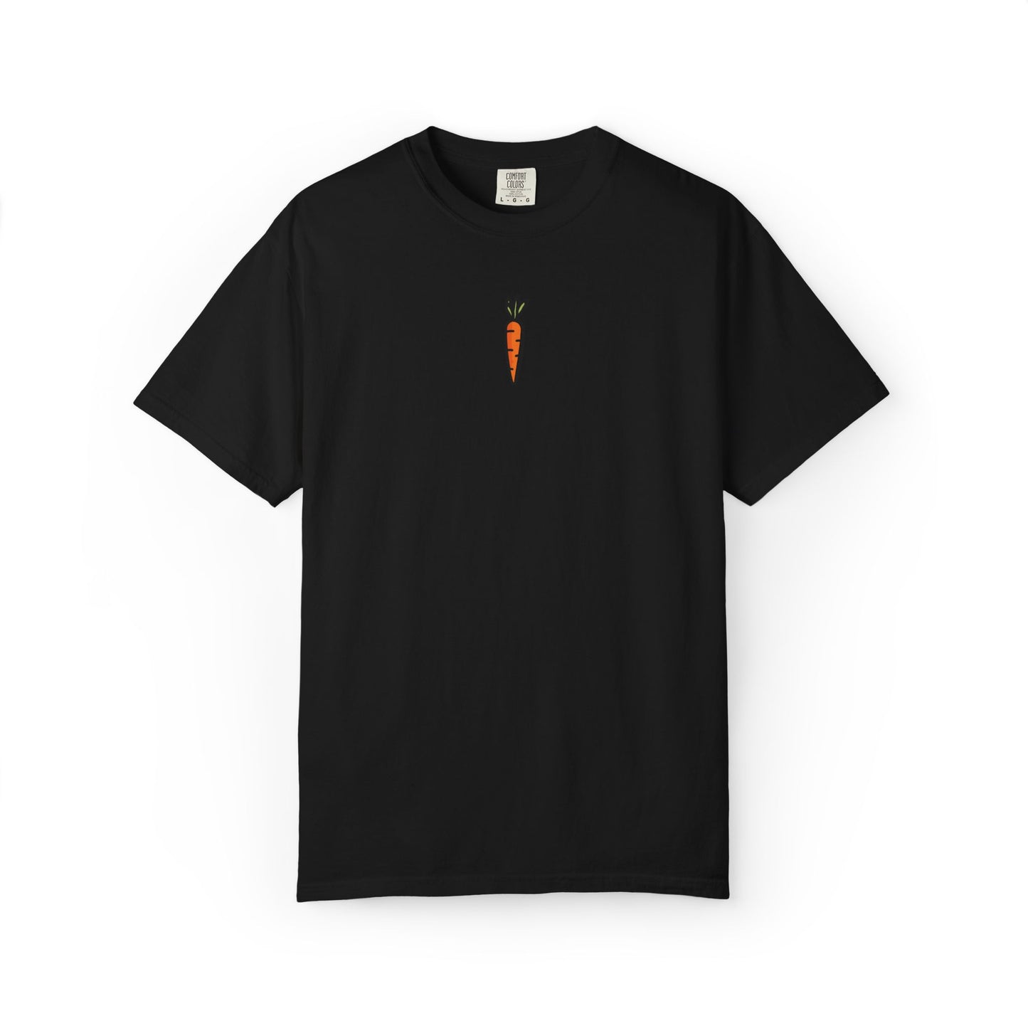 Tiny Carrot Tee - Minimalist Vegetable Graphic Shirt