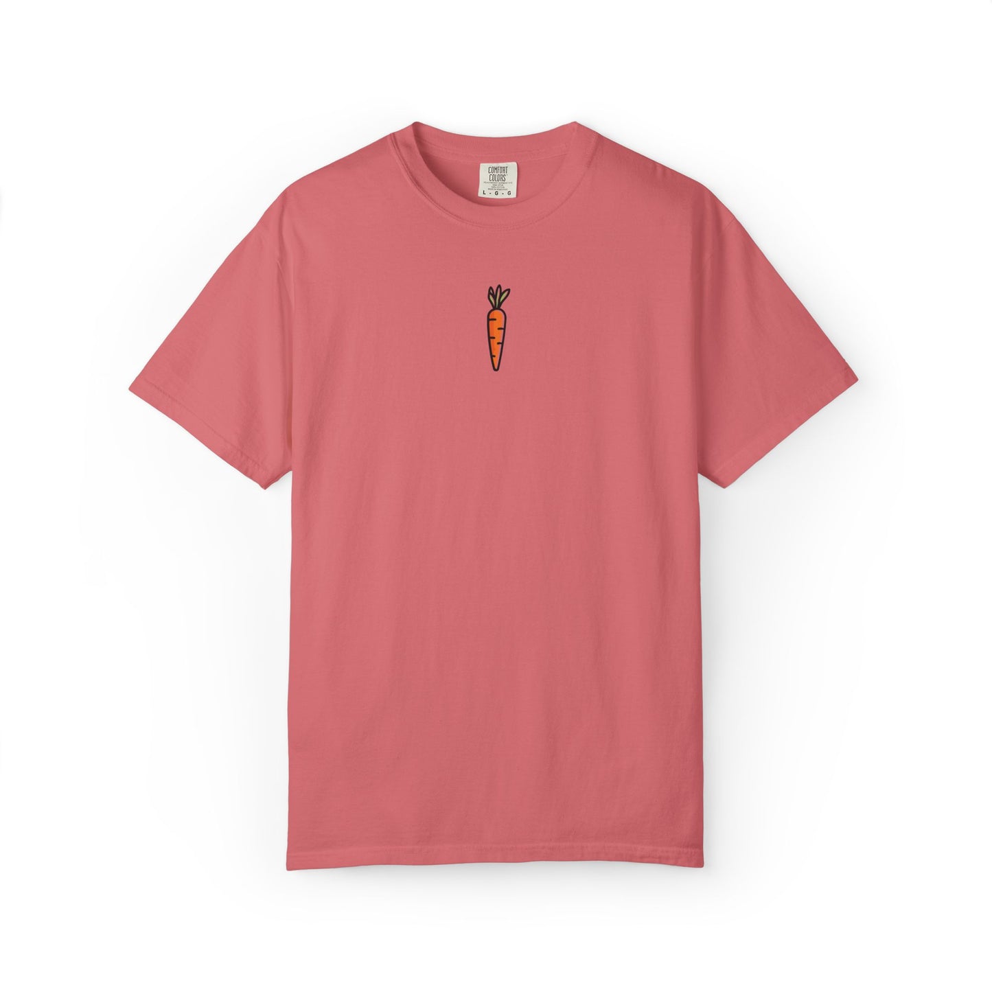 Tiny Carrot Tee - Minimalist Vegetable Graphic Shirt