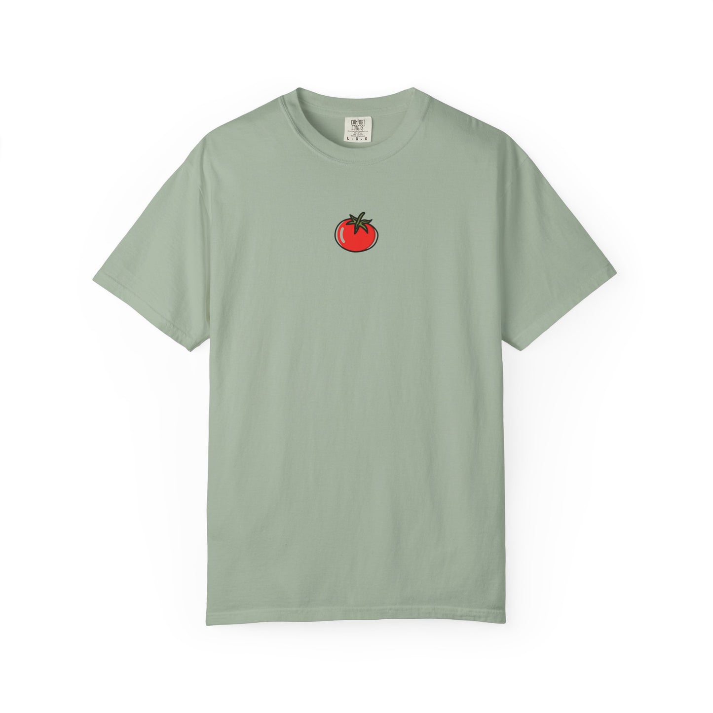 Tiny Tomato Tee - Minimalist Vegetable Graphic Shirt